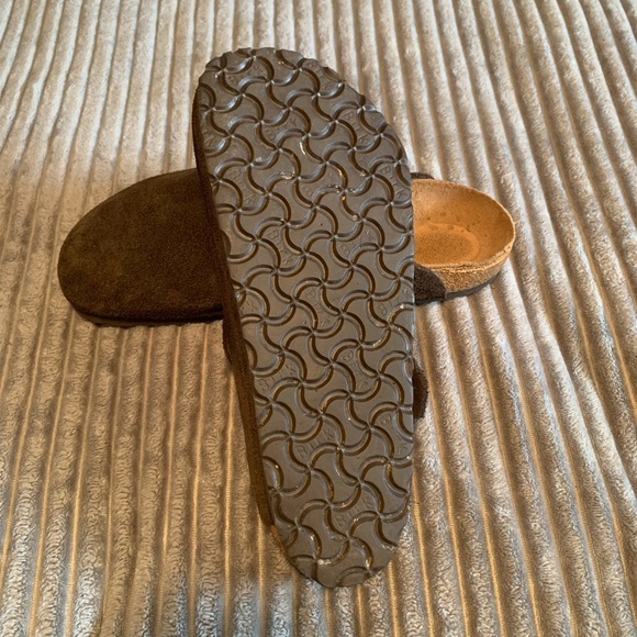 Birkenstock Boston Dark Brown Suede Clogs EU 42 Unisex L11 M9 - Picture 7 of 10